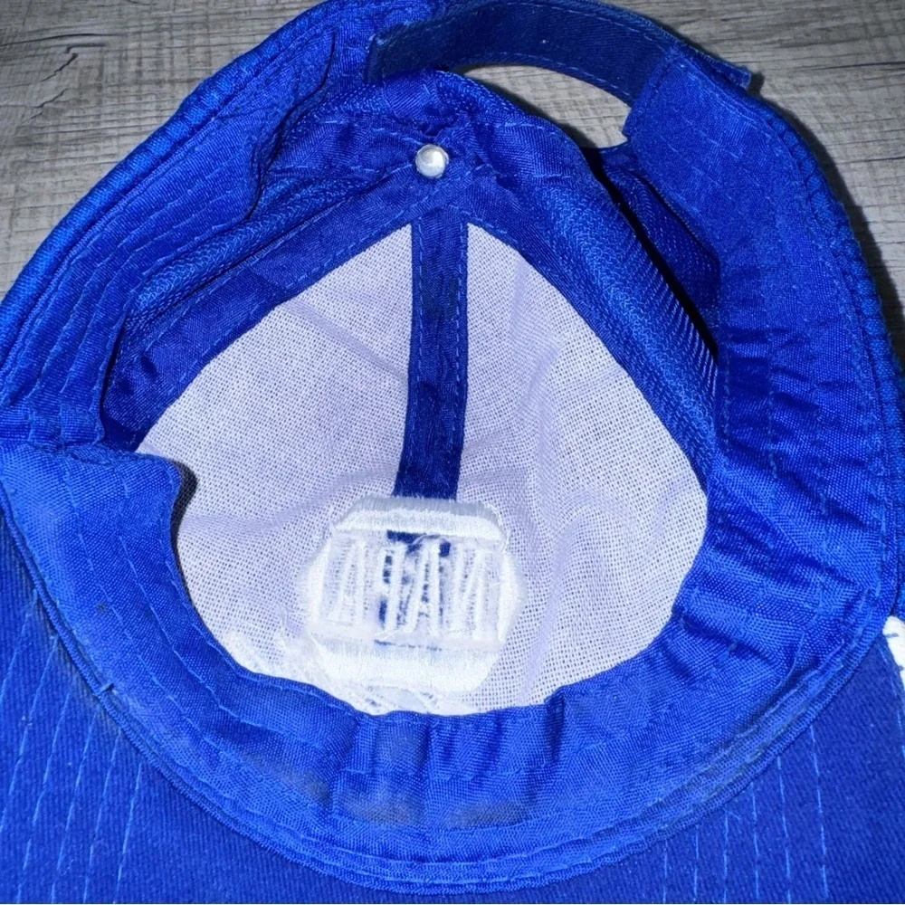 NAPA Racing Team Blue Hat Cap NHRA Arca West NASCAR Outlaws Adjustable Strapback